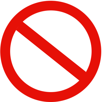 prohibido